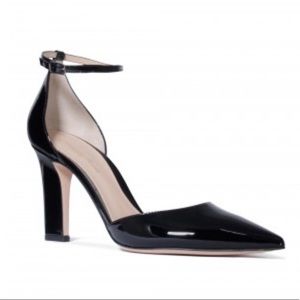 Gianvito Rossi Women's Black Mila 85 Patent Pumps